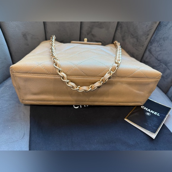 Rare Iridescent CHANEL Kelly Shopper Bag - Picture 15 of 17